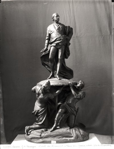 Model for the monument of Louis XV designed for the Place Royale in Rouen, 1772 by Jean Baptiste II Lemoyne